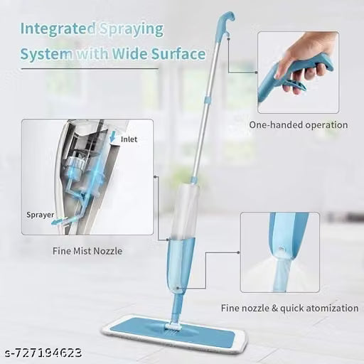 2-in-1 Microfiber Spray Mop | Wet & Dry Floor Cleaner